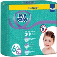 Подгузники детские Evy Baby 6 (16+кг), 28 шт
